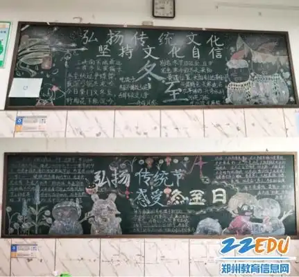 保健知识黑板报冬至