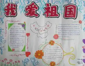 黑板报爱祖国