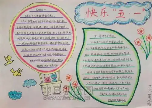庆11黑板报五一国际劳动