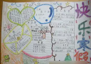 二年级寒假手抄报大全