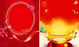 喜庆灯笼祥云春节舞狮新年开门红海报背景图片设计素材高清模板下载83.32mb元宵大全