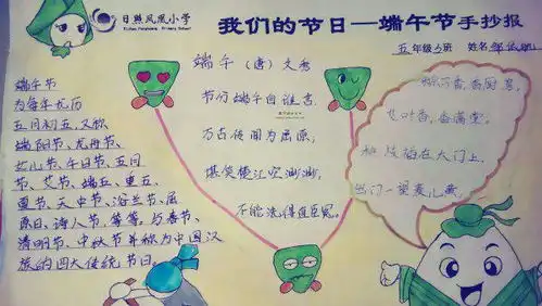 一年级元旦手抄报图片音