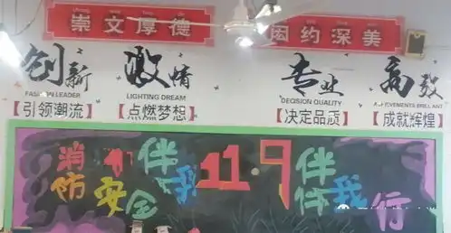 消防事关你我他安全系着千万家开封七中开展消防安全黑板报展示活动