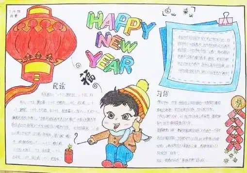 2020年小学生元旦手抄报,超全超精美,为孩子转发收藏