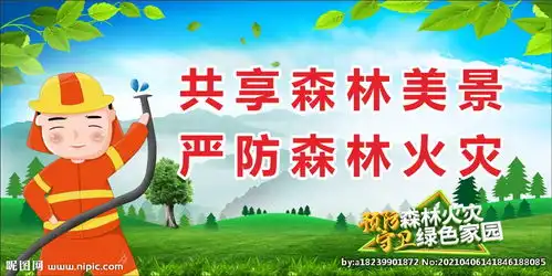 森林火灾图片