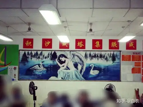 有什么创意大胆的想法运用到黑板报上