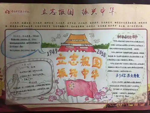 历史手抄报主题黑板报比赛