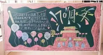 庆国庆黑板报内容部队节