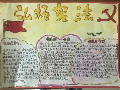 学习宪法知识,弘扬爱国精神济南市闫千户小学国家宪法日主题队活动