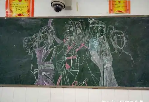 魔道祖师不同年级黑板报,网友别人家的学校