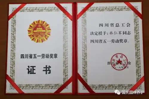 荣誉靠双手劳动最光荣国光成员荣获四川省五一劳动奖章