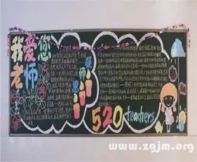小学生教师节黑板报