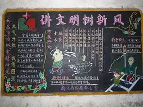 讲文明树新风手抄报文明礼仪伴我行