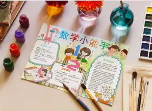 趣味数学小学生小报学科手抄报word模板下载熊猫办公