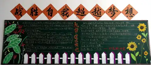 校团委组织开展讲文明重礼仪主题黑板报评比活动