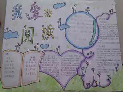 我的书包手抄报