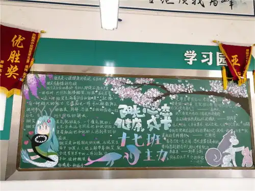 我校成功举办阳光成长心理健康活动之心理板报评选活动