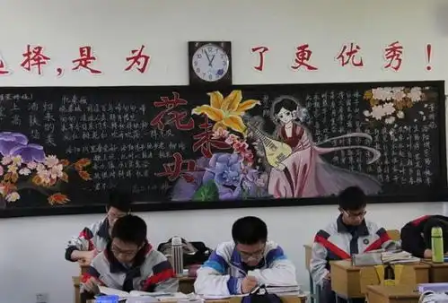 高中生黑板报走红,看过的人都不舍得擦,校长闻讯亲临现场