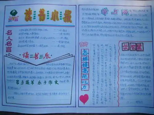 读书手抄报图片和内容