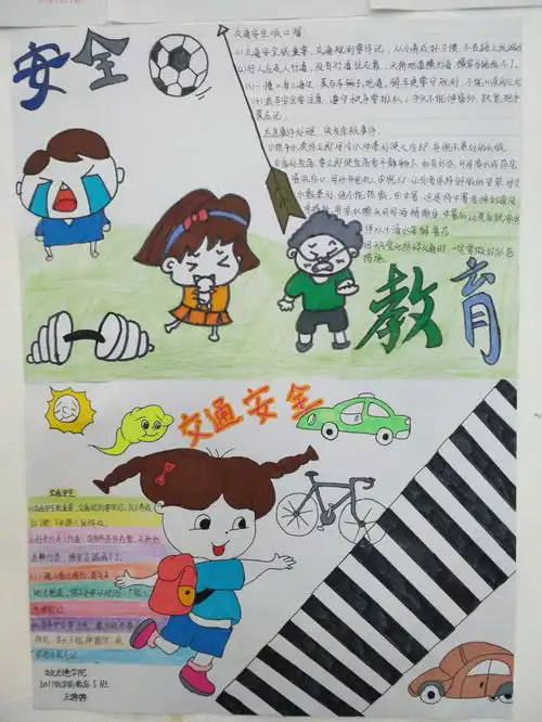 文化创意学院开展春季校园安全板报评比活动