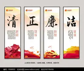 廉政室廉政文化板报设计