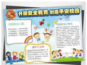 校园安全记心中小报消防手抄报word黑白线描a4图片模板worddoc设计图下载校园安全手抄报大全编号17648888