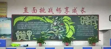 网上流传的二次元黑板报,原来创作大神就在民间