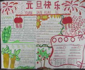 元旦手抄报元旦忆情