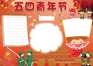 五四青年节小报共青团员五四运动精神手抄小报电子报图片模板psd设计图下载五四青年节手抄报大全编号17734508