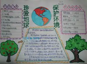 我爱运动手抄报小学地球