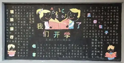 巧手绘新篇,筑梦迎县庆县城三小开展主题黑板报活动