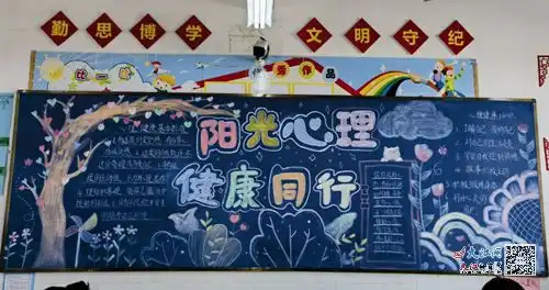 抚州高新区实验学校开展心理健康教育图