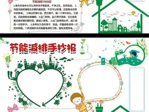 环保小报低碳生活节能减排绿色家园手抄电子小报图片素材psd模板下载70.44mb保护环境手抄报大全环保手抄报