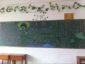 卫管系开展以植树节为主题的黑板报评比活动