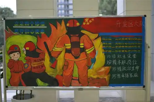 学习正当时丽水消防举办四个珍惜黑板报创作比赛