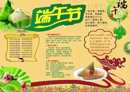 端午节日手抄报这样画简单又漂亮