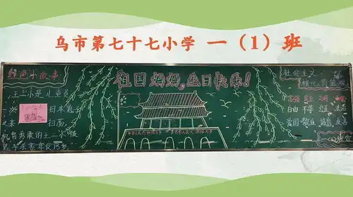 别划走64中学36小学88中学91中学77小学122小学的创意黑板报精彩回顾来啦
