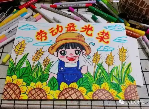 2022全网最全五一劳动节手抄报主题绘画素材,总有一款适合你