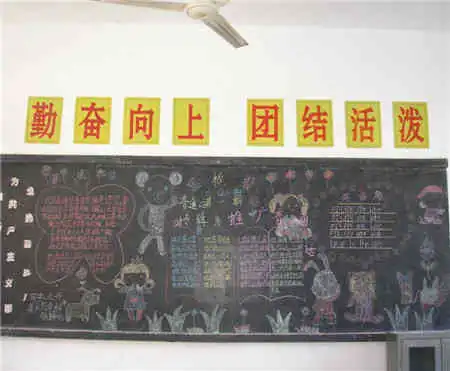 演讲黑板报推广普通话