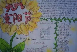 九九重阳节手抄报图片5张