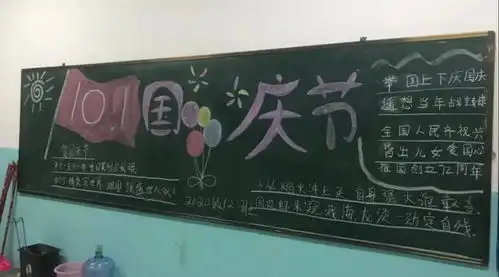南昌市青山湖区职业技术学校迎国庆黑板报评比