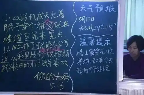 宿管大爷手绘板报震惊校园看看你周围还有哪些这样的牛人
