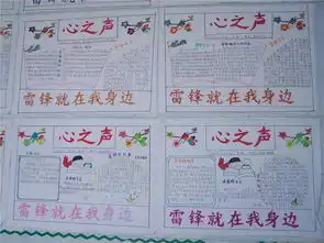 雷锋就在我身边手抄报展评图文