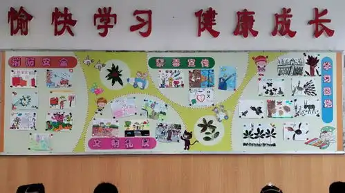 尺方板报换新颜博雅校园新亮点