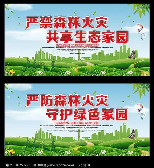 森林防火宣传展板