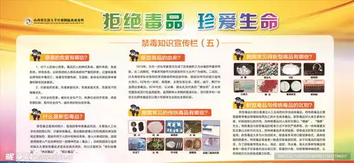 禁毒展板版面设计图psd分层素材psd分层素材