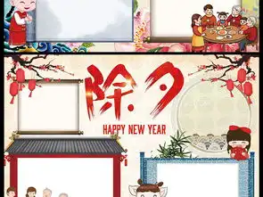 word春节新年元宵节小报2019猪年英语小报模板合集图片worddoc设计图下载电子大全编号19158750