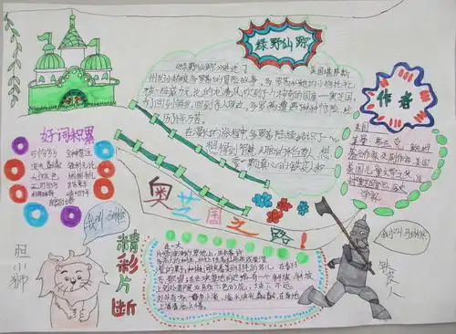 关于绿野仙踪手抄报内容
