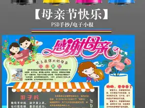母亲节亲子感恩母亲节简单边框手抄报小报图片模板psd设计图下载母亲节妇女节手抄报大全编号16456004