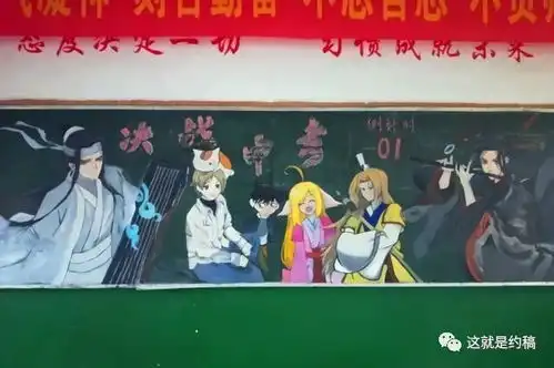 二次元的影响力有多大看完小时候的黑板报与现在的黑板报你就都懂了